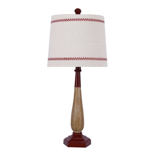Baseball 25.5" Poly Table Lamp